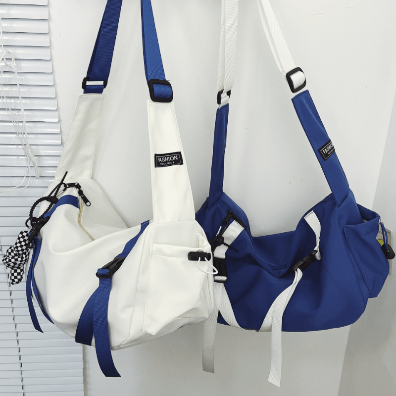 High School Students Sling Bag Shoulder Bag Casual Bag Men's Shoulder Bag  Trend Waterproof Small Bag Mobile Phone Men's Messenger Bag Square Bag  Crossbody, Handbag Schoolbag For Travel,College,Commute Crossbody Bag Side  Bag