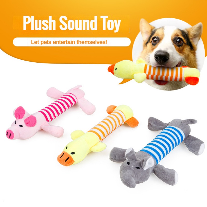 Pig Elephant Design Dog Toys Squeaky Dog Chew Durable Toys - Temu