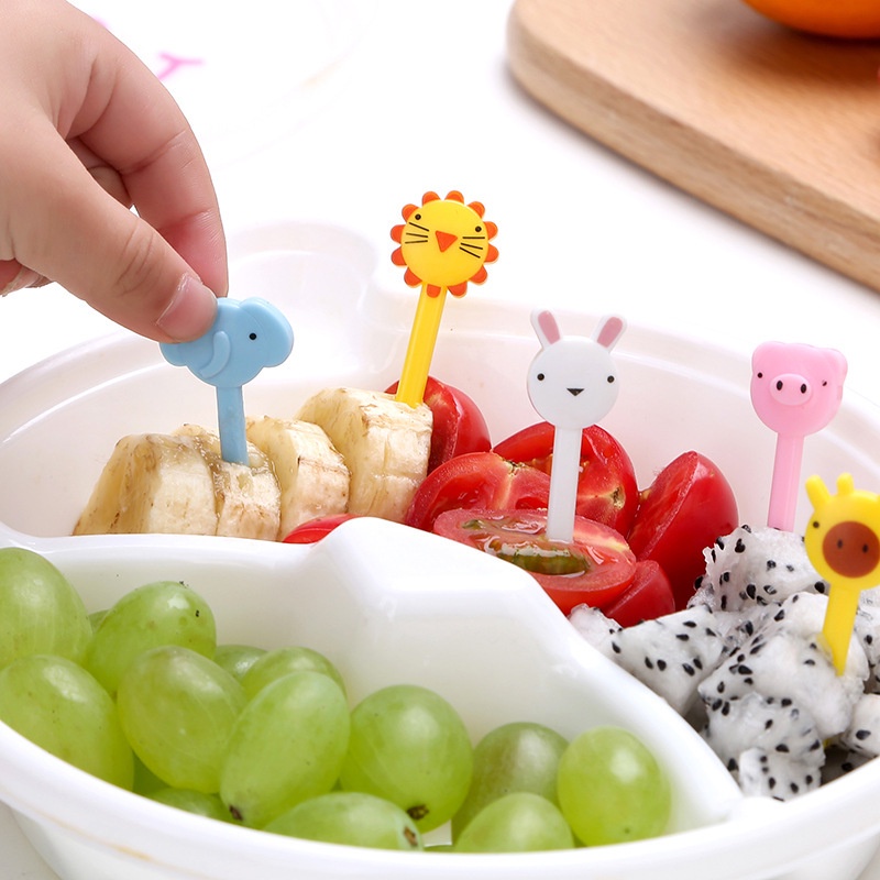 Animal Food Picks for Kids, U-HOOME 30PCS Toddler Fruit Picks Bento Box  Cartoon Toothpicks, Cute Bento Picks for Kids, Reusable Lunch Box Picks for  Kids,Animal Mini Bento Deco Set price in UAE