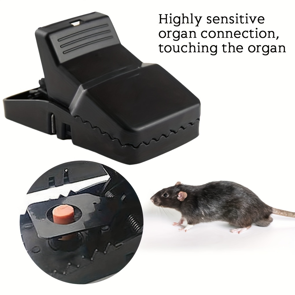 1/3Pcs Mouse Killer Pest Control Mousetraps Reusable Wooden Mice