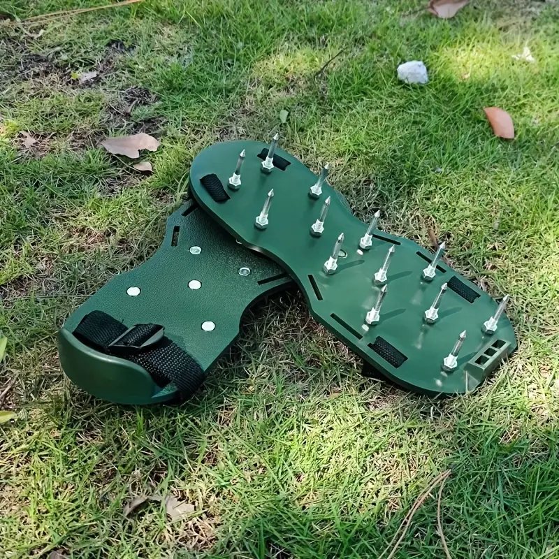 Lawn Inflatable Shoes Epoxy Self leveling Paint Spikes Metal - Temu