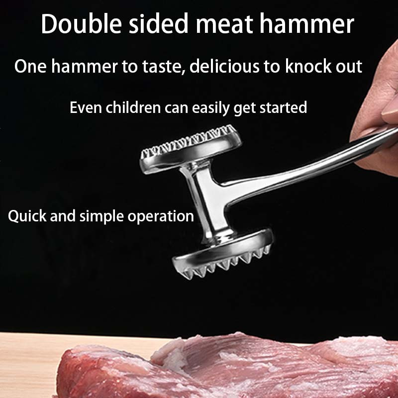 1pc, Meat Tenderizer, Zinc Alloy Meat Hammer Cooking Machine, Kitchen  Gadgets, Kitchen Accessories