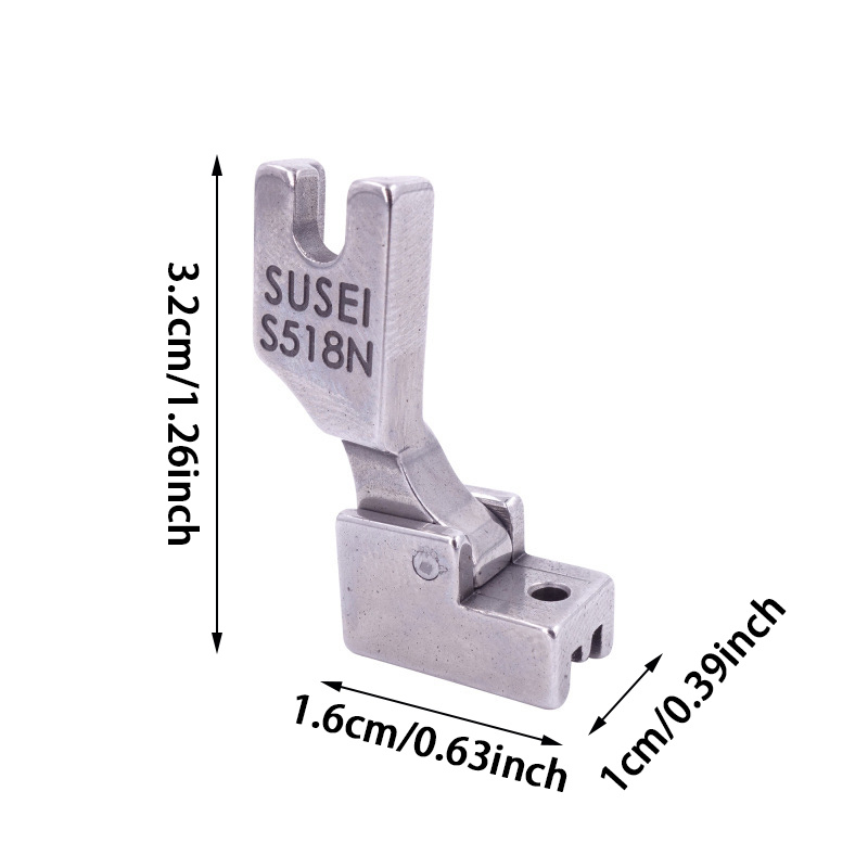 Invisible Zipper Presser Foot Machine Parts Presser Foot - Temu