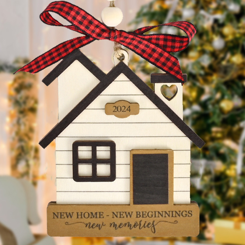 2024 House Warming Gifts for New House Decor Housewarming Presents,  Christmas Decorations, Christmas Decorations for Tree, Christmas Ornament  for Home