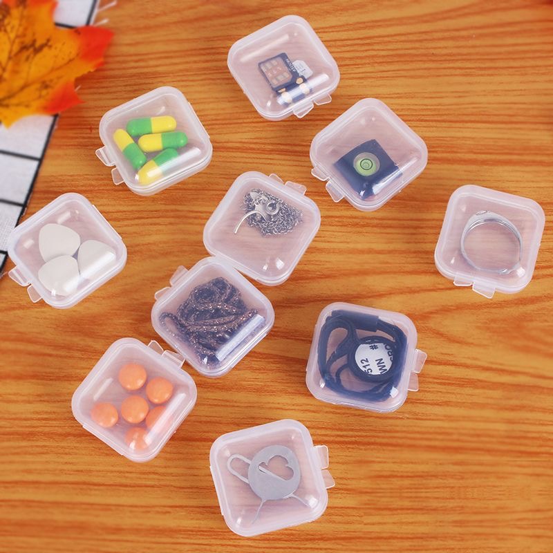 Mini Plastic Box Rectangular Box Translucent Box Packing Box