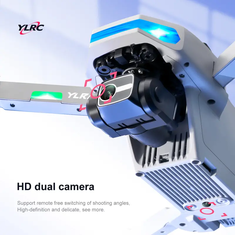 s135 hd camera foldable drone with gps wifi led screen remote control three axis optional radar obstacle avoidance gravity sensor altitude hold headless mode details 7