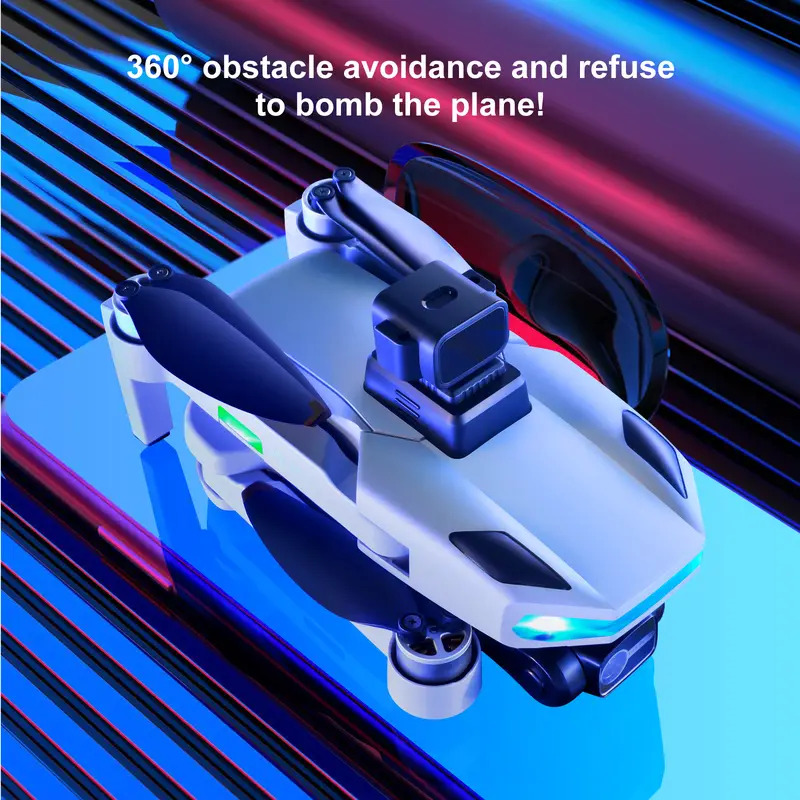 s135 hd camera foldable drone with gps wifi led screen remote control three axis optional radar obstacle avoidance gravity sensor altitude hold headless mode details 9