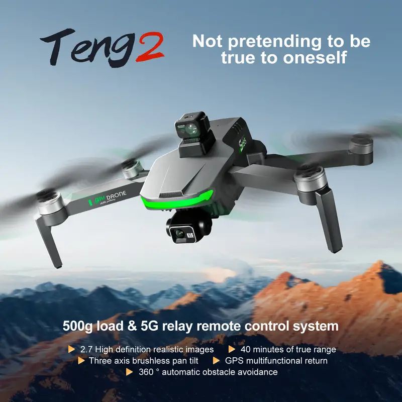 s155 professional drone uav quadcopter gps brushless motor 500g payload 3 axis gimbal stabilizer obstacle avoidance perfect gift details 0