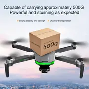 s155 professional drone uav quadcopter gps brushless motor 500g payload 3 axis gimbal stabilizer obstacle avoidance perfect gift details 4