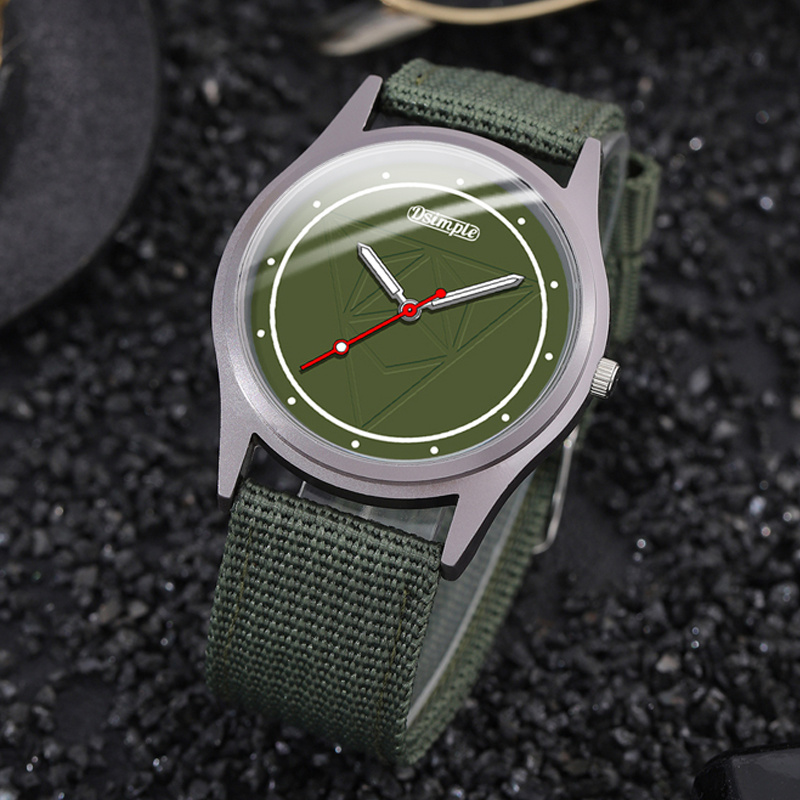 1 Reloj Militar De Nailon Para Hombre Relojes De Cuarzo Para - Temu