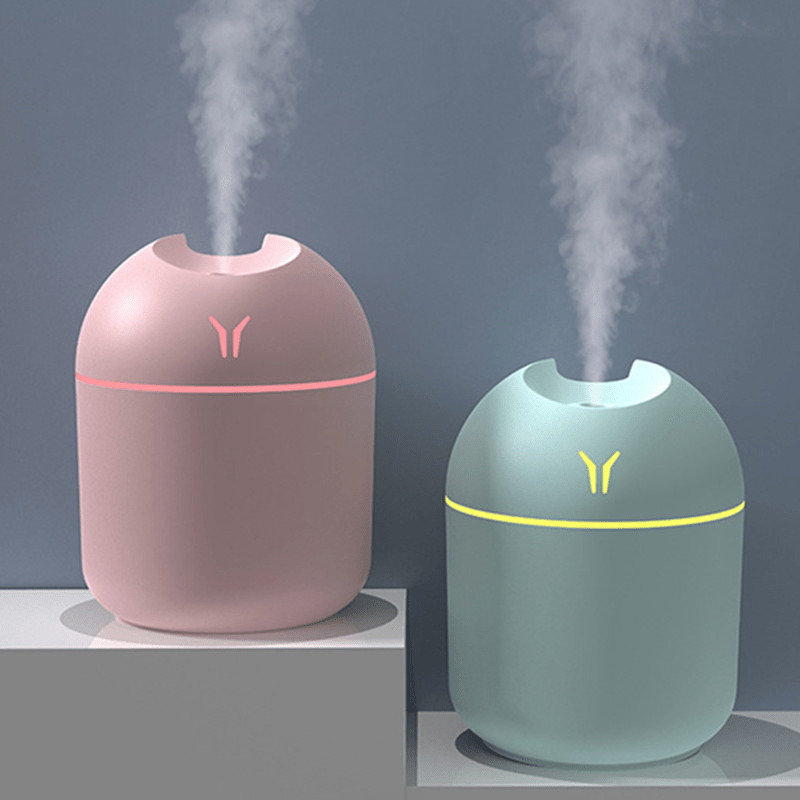 

Air Humidifier Cute Aroma Diffuser With Night Light Cold Mist For Bedroom Home Car Plants Purifier Room Freshener