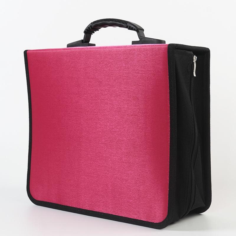Large Capacity 240 400 Disc Portable CD DVD Storage Case