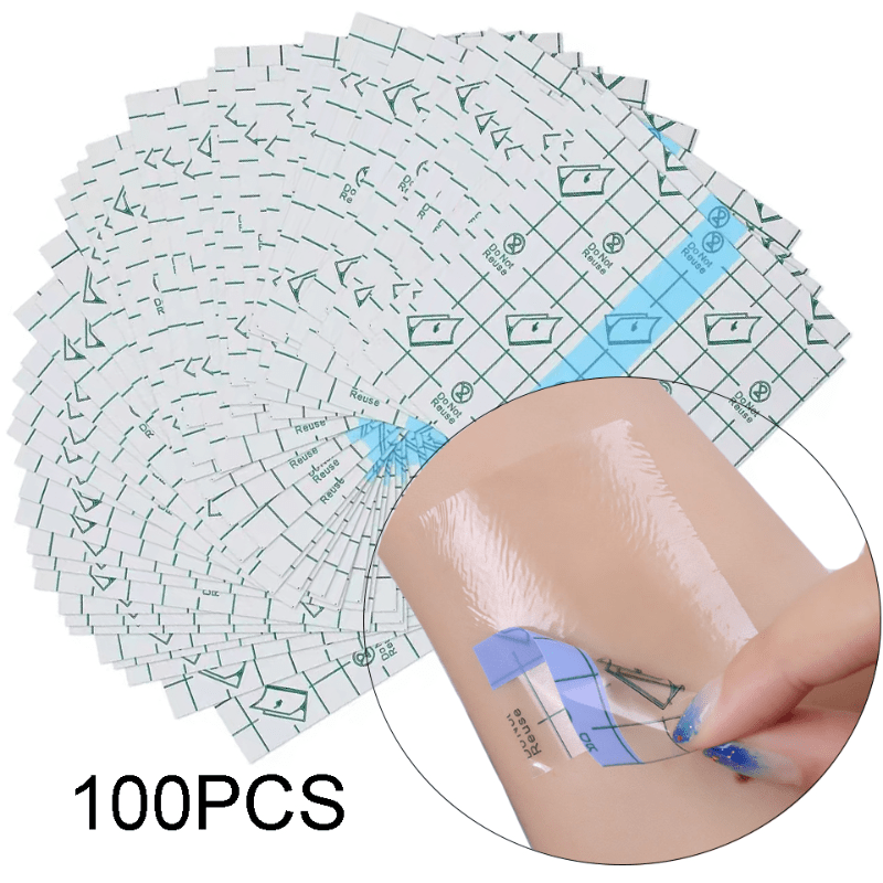 Waterproof Clear Adhesive Bandages: Stretch Tape For Tattoos - Temu
