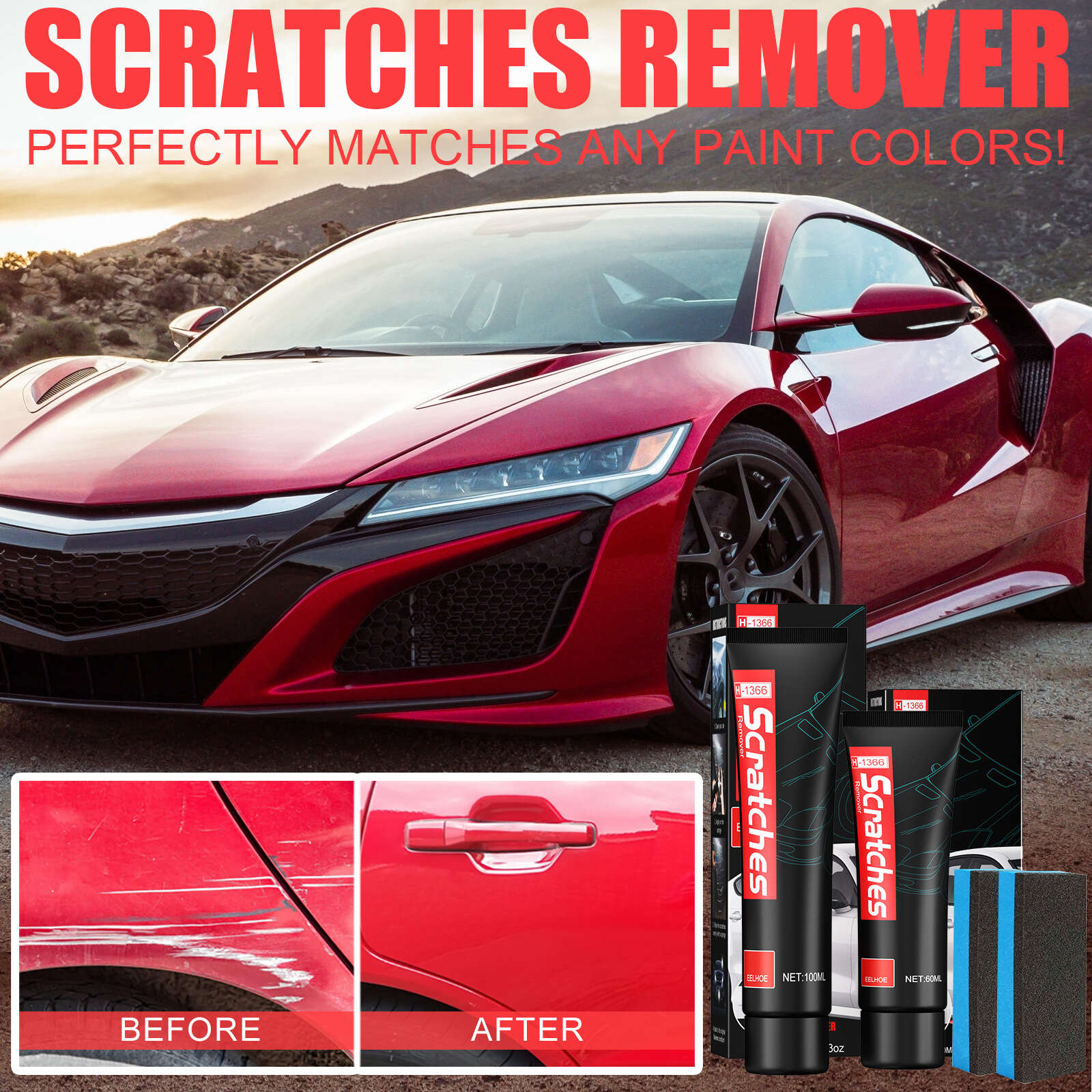 Car Scratch Remover Car Scratch Repair Paste Car Paint - Temu Philippines