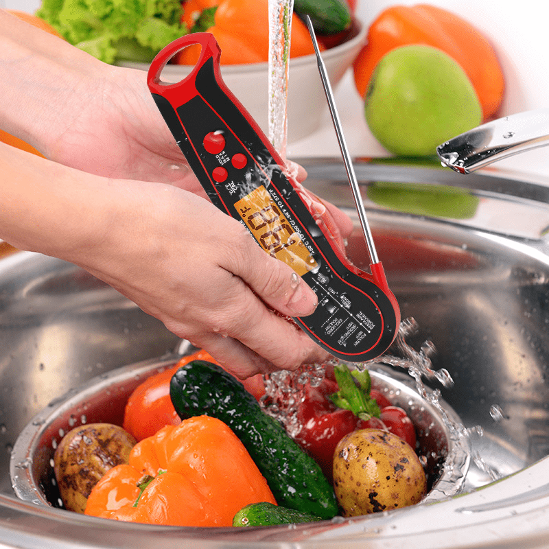 Digital Meat Thermometer with Probe Waterproof Baking Candy Grill