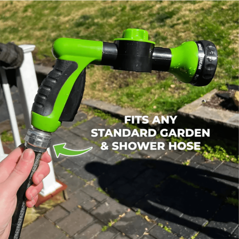 8 in 1 Outdoor Dog Washer And Garden Hose Nozzle Perfect For - Temu