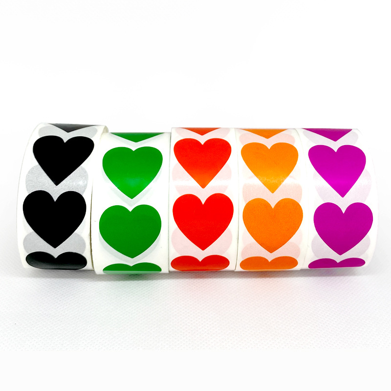 120 Pcs Waterproof Love Heart Stickers For Envelopes - Temu