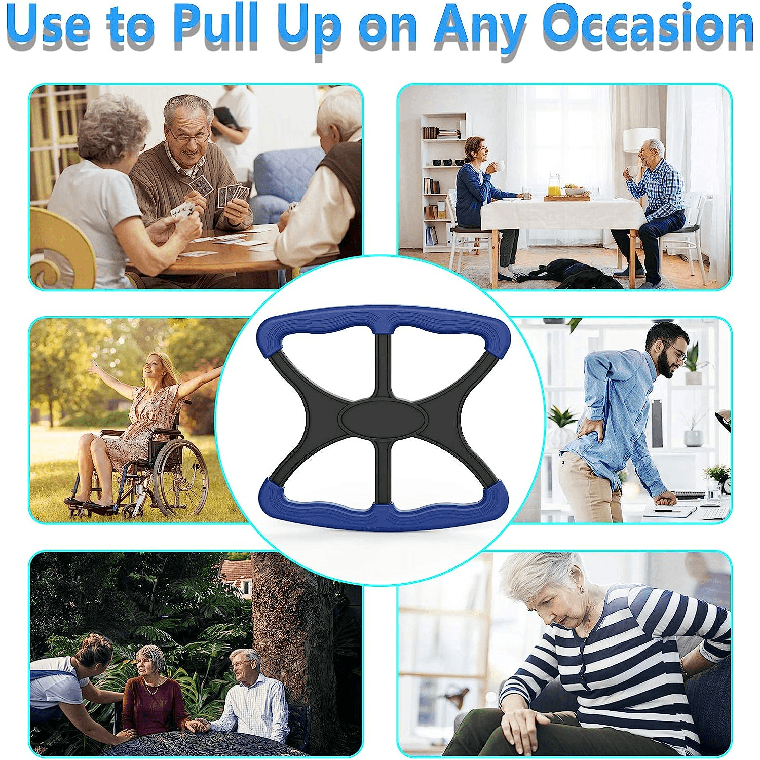 Coussin de levage d'assistance de siège portable, coussin de levage  électrique confortable, utilisé pour aider les personnes âgées et  handicapées à se
