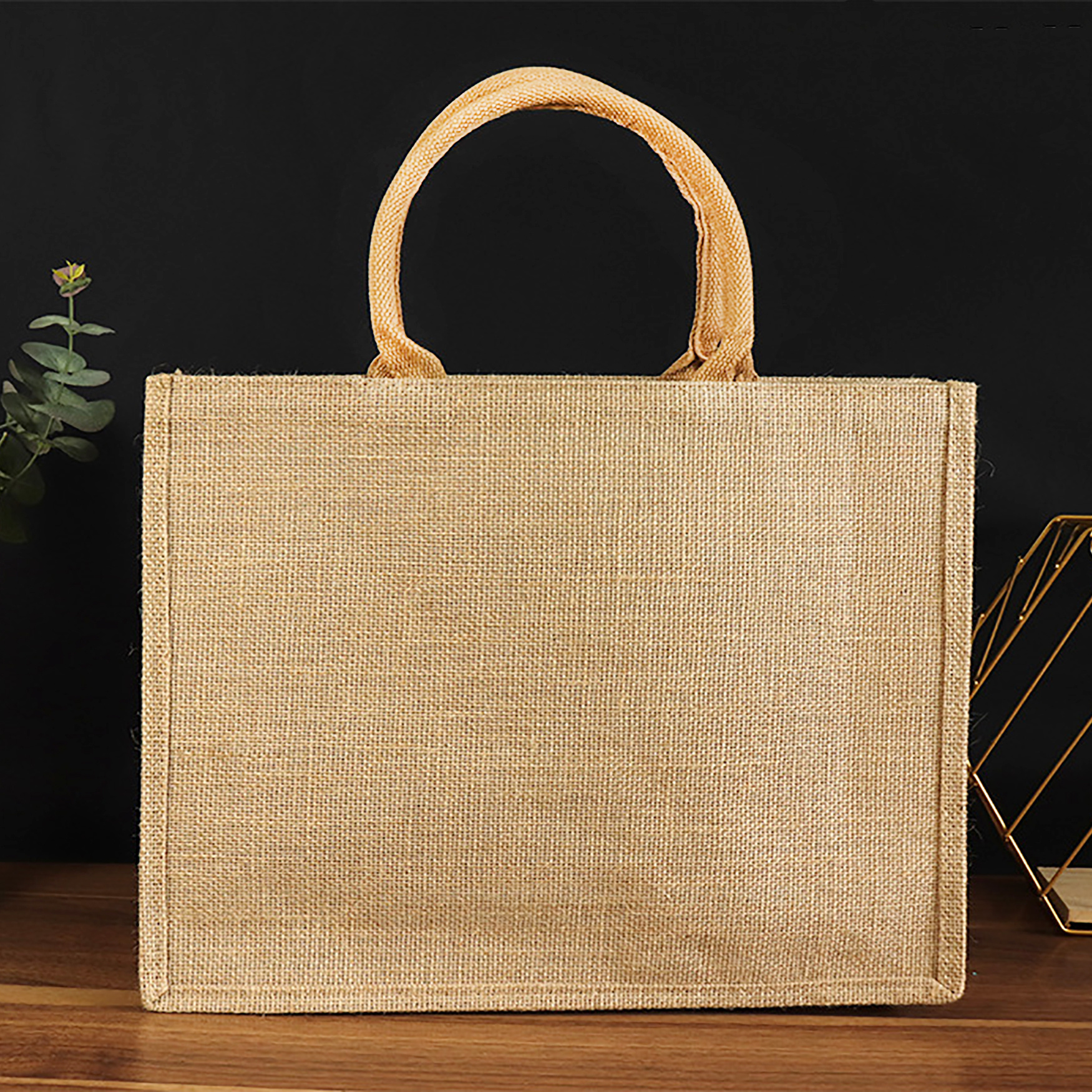 Humboldt Ca Jute Zipper Pouch Potato Sack Gunny Bags For Shops Sale