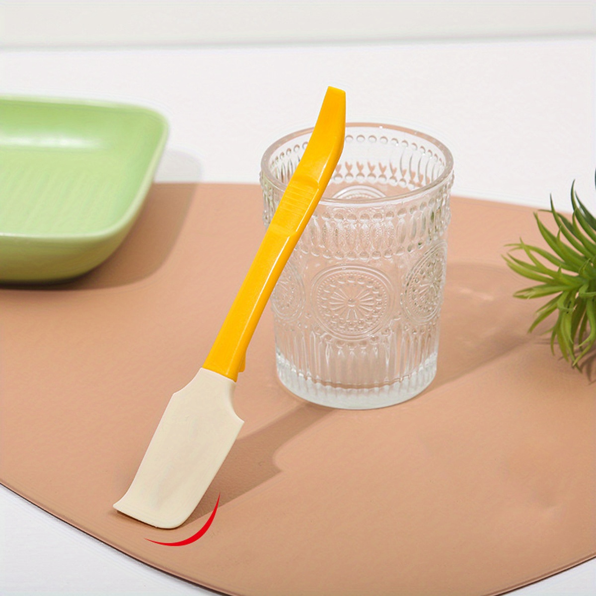 Silicone Spatula Jar Scraper Cake Cream Spatula Butter - Temu