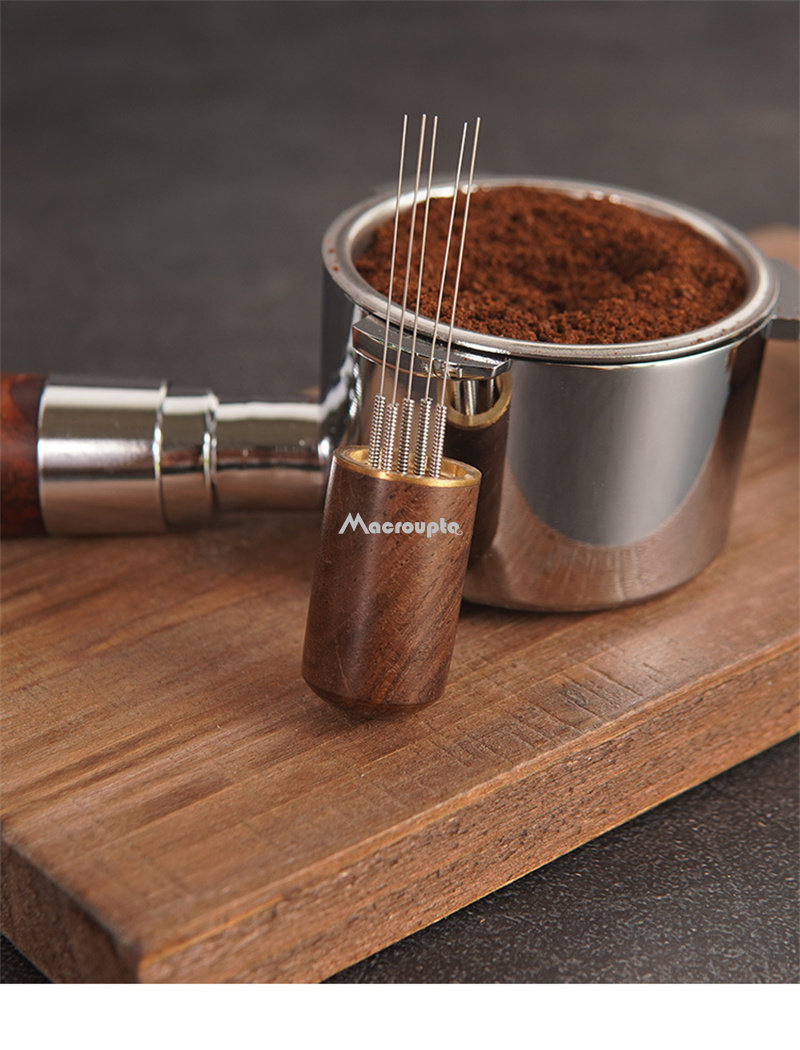 Barista Tools Set Stainless Steel Espresso Tamper Powder - Temu