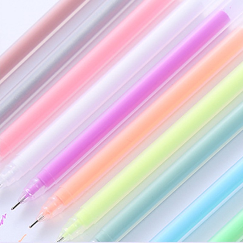 Pastel Pens 12 Colors Pretty Journaling Pens Color Ink - Temu