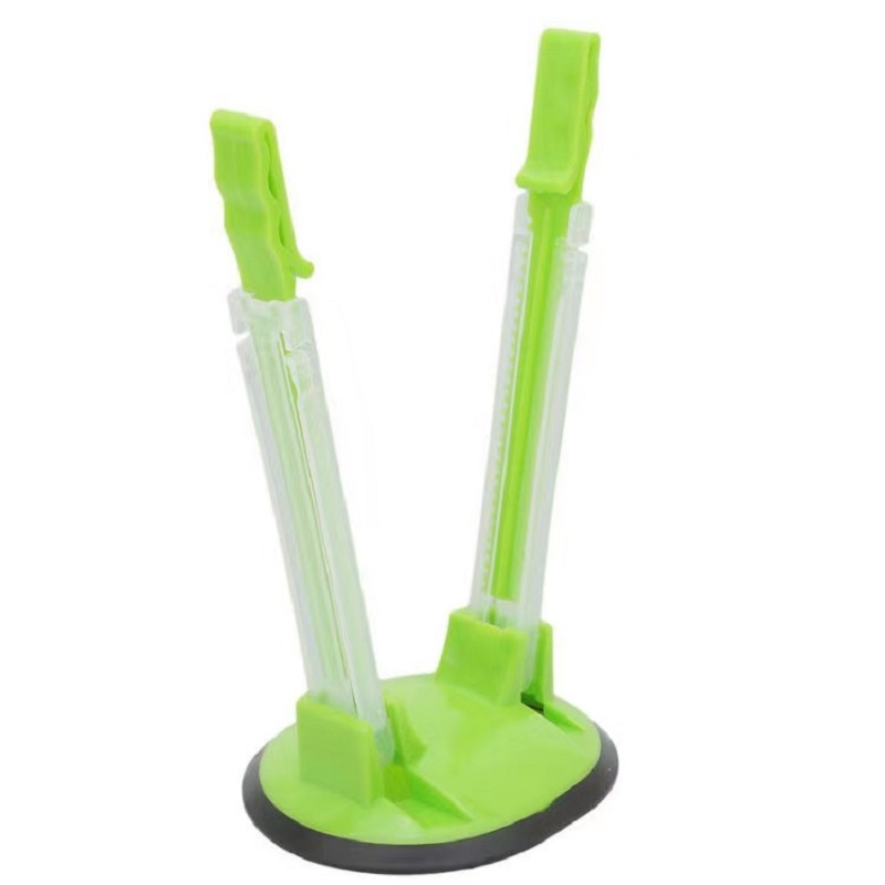 Rack Stand,freezer Bag Holder Stand Plastic Bag Holder Adjustable