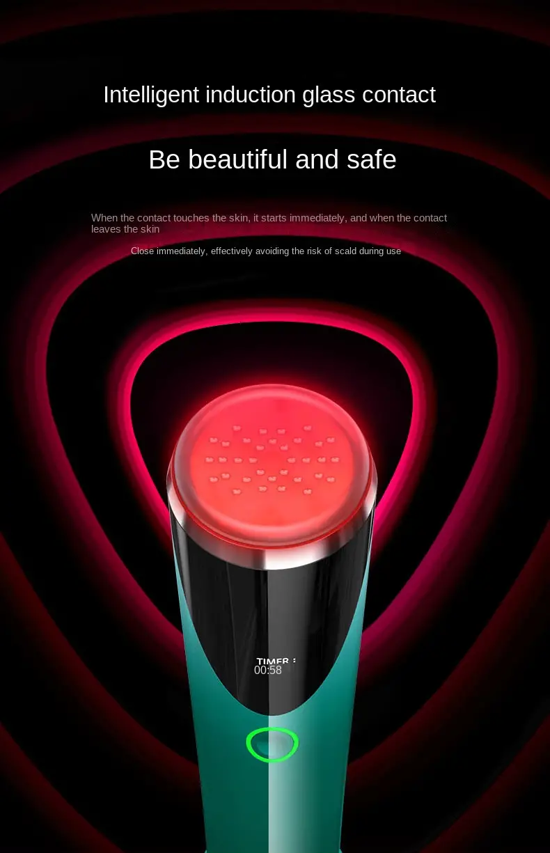 red light skin rejuvenation beauty device for home business face massager hot compress introduction instrument red light beauty instrument gift for valentines day mothers day details 2