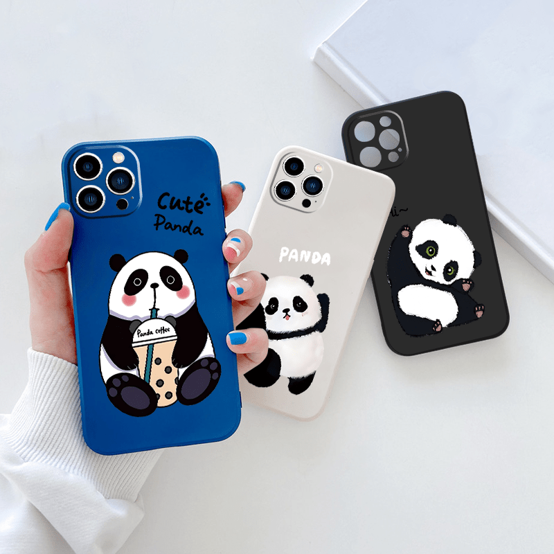Cute Panda Phone Case for iPhone 11/12/13/14