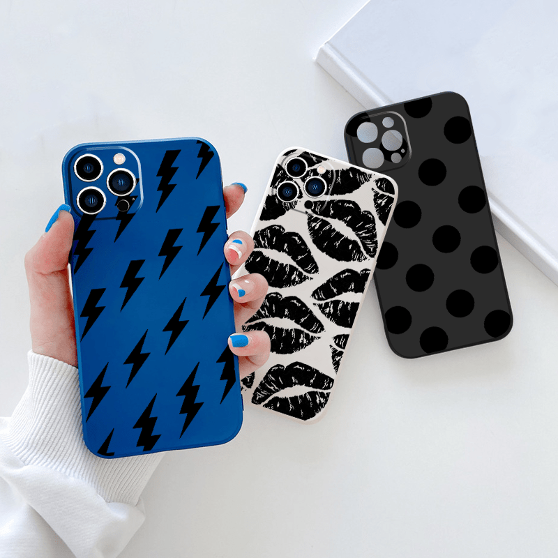 Funda de doble capa para iPhone 13 Pro Max Fierce Tiger Polkadots