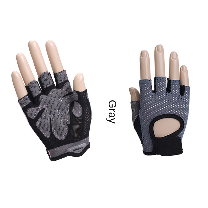 Non slip Fitness Yoga Gloves Fingerless Knitted Gloves - Temu Canada