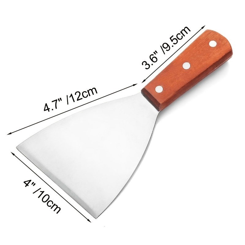 3pcs Grill Griddle Scraper Tool Flat Top Grill Scraper - Temu