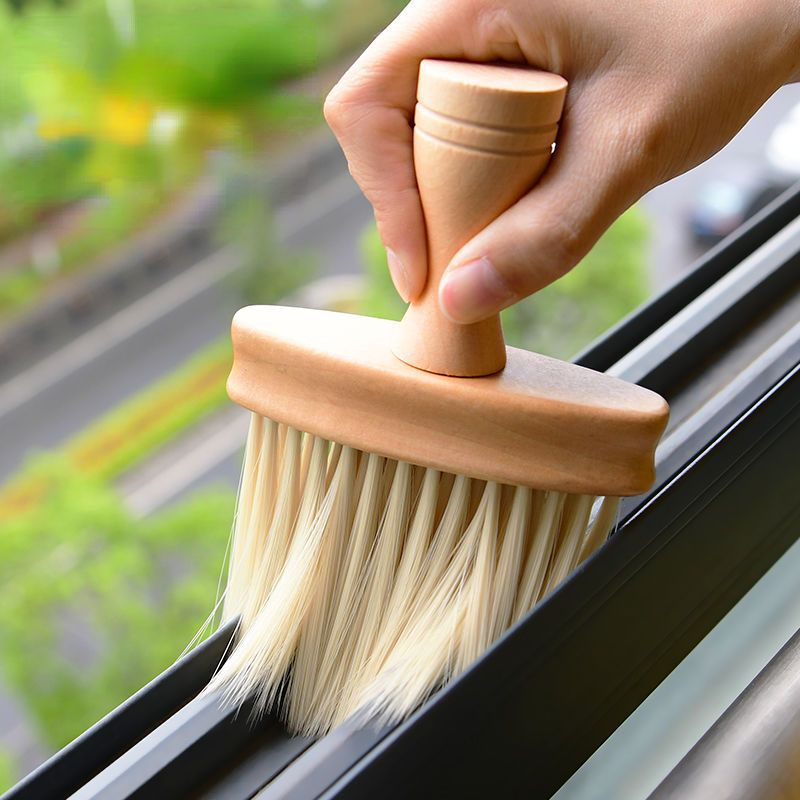 Sliding Window Track Cleaning Brush - Window Groove Cleaning Brush for Home  Kitchen Dust Remover Window Cleaning Tool - Window Sill Cleaner Sliding