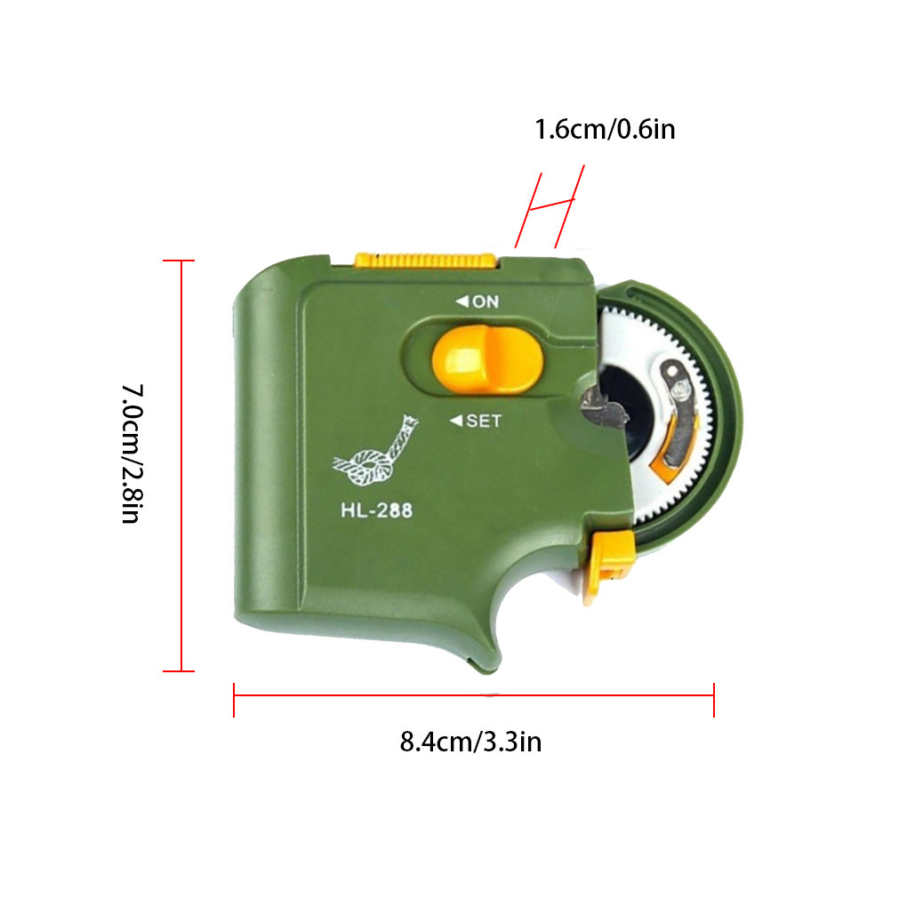 Dispositif d'attache Automatique des hameçons,électrique Hamecon Peche  Accessoire Peche Équipement de pêche Machi.d'attache Automatique des  hameçonsPiles Non incluses : : Sports et Loisirs