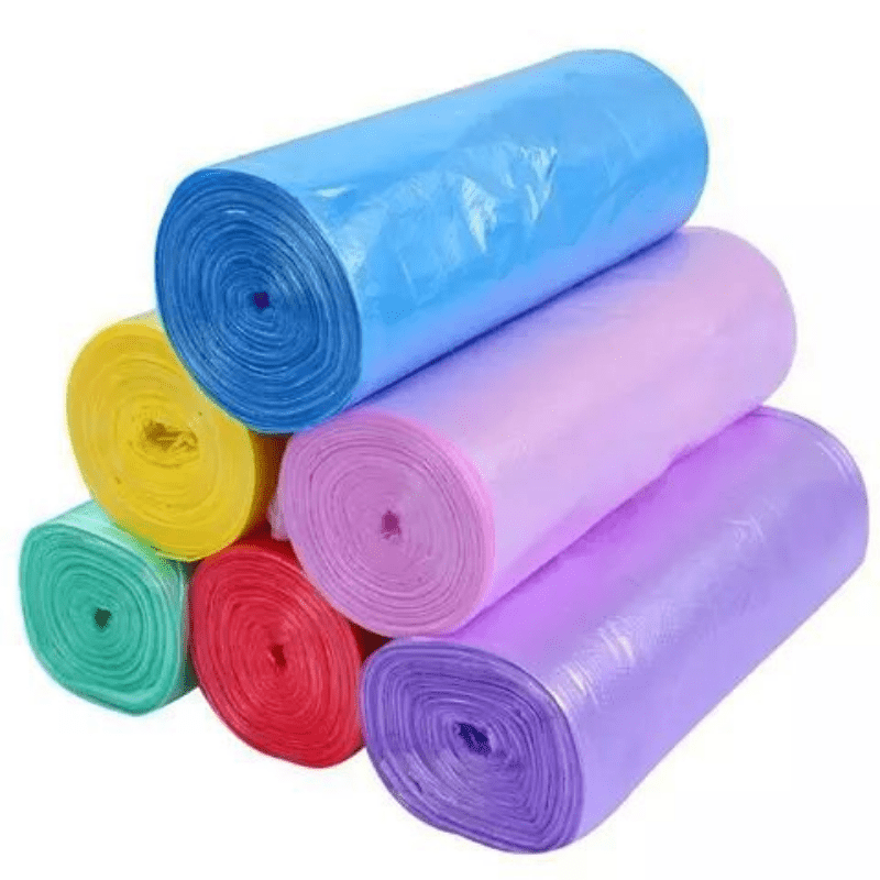 Disposable Household Colored Plastic Garbage Bag Perfect For - Temu