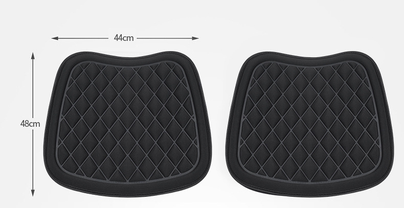 Comprar Cojín para asiento de coche, cojín para asiento de conductor con  cómoda espuma viscoelástica y goma antideslizante, silla de oficina para  vehículos, funda para asiento de coche para el hogar