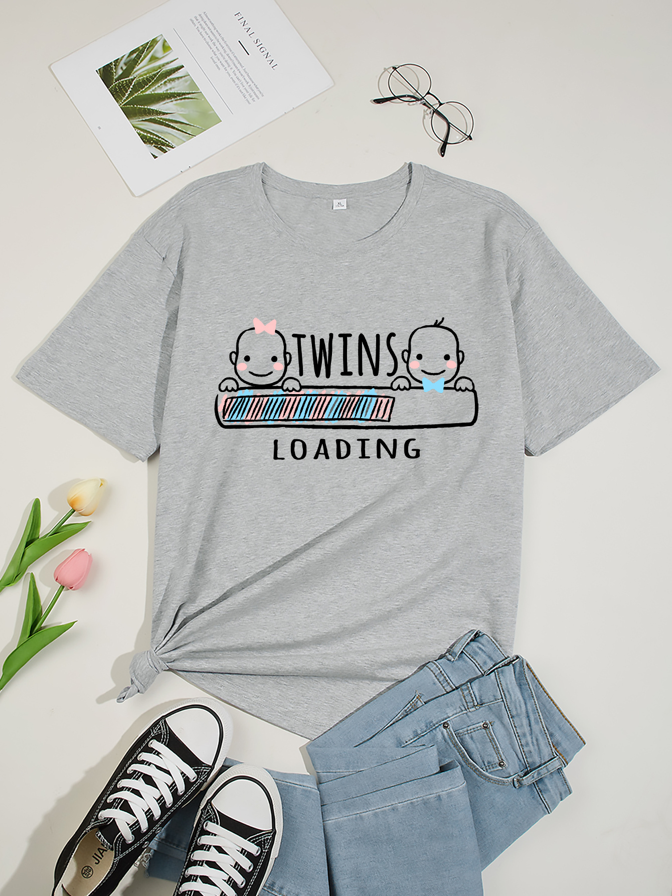 twin mom maternity shirt