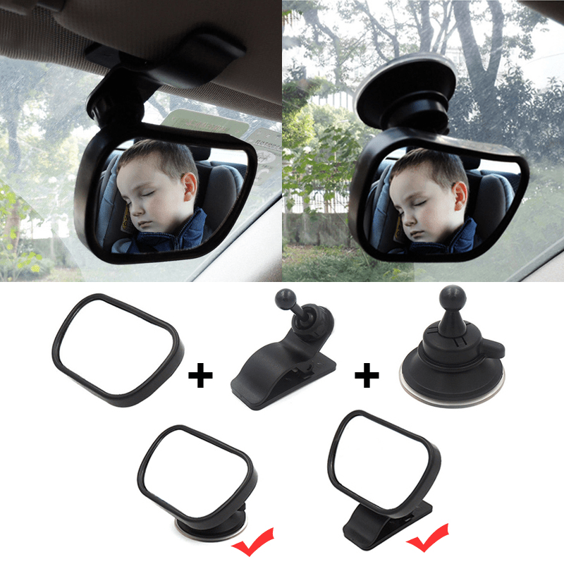 360° Auto-Rückspiegel für Babys, Baby-Rücksitzspiegel, Auto-Babyspiegel,  Spiegel, Auto-Baby-Rücksitz, Baby-Autospiegel