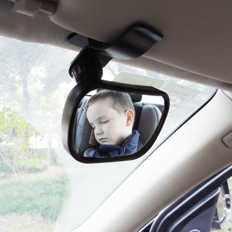 Moniteur 2 en 1 pour enfants, rétroviseur pour bébé, miroir d'observation  pour bébé dans la voiture, siège arrière de voiture, miroir de sécurité  pour