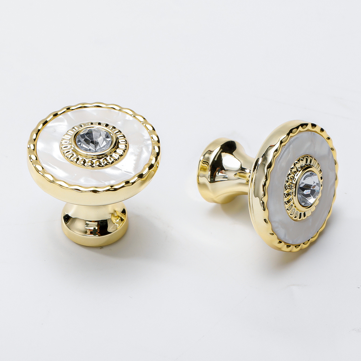 2pcs Cabinet Knobs, Light Luxury Handle, Single Hole Pulls For Dresser Drawer Cabinet Closet