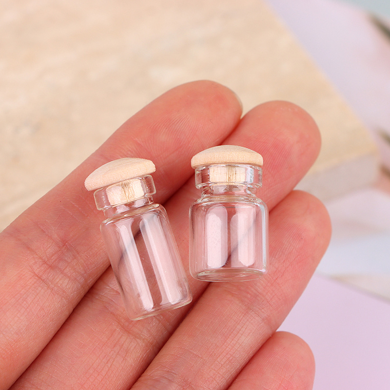 Mini Transparent Candy Food Jar Model Kitchen Accessories