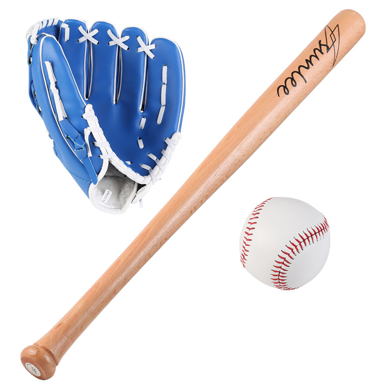 Kit De Bate De Béisbol De 64cm Para Niños Y Adolescentes, Guantes