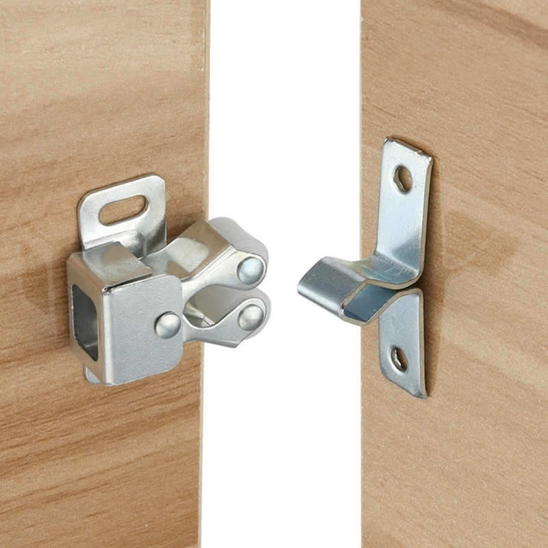 Double Door Lock With Key Safety Cabinet Lock Kitchen - Temu
