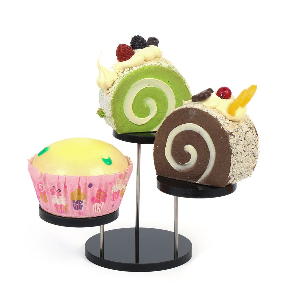 Acrylic Display Stand Jewelry Organizer Showcase Cupcake Stand Cake Dessert  Storage Rack Holder Party Decor