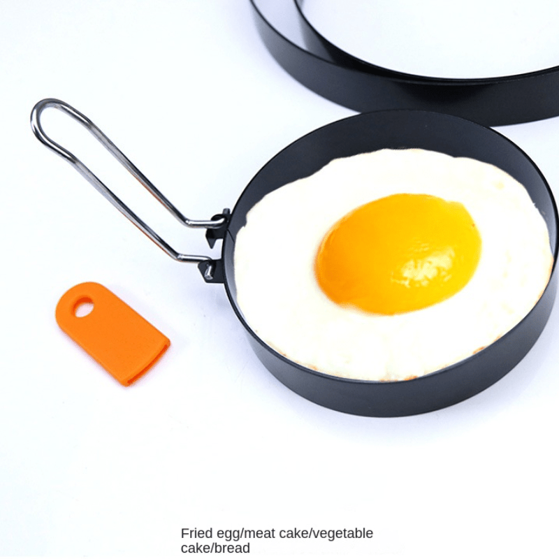 Silicone Egg Rings Heart-shaped - Non Stick Fried Egg Mold