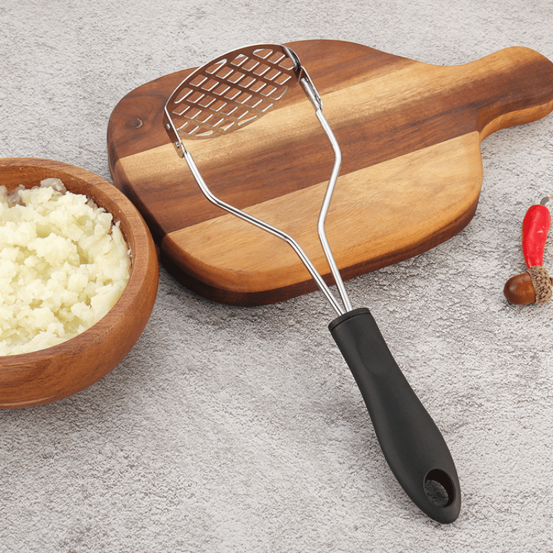 Convenient Manual Mud Press Comfortable Grip Potato Masher Press