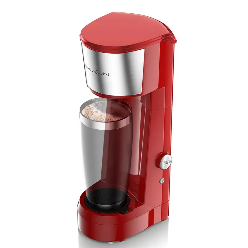 Vimukun Single Serve Coffee Maker Coffee Brewer Compatible with K-Cup Single Cup Capsule, Single Cup Coffee Makers Brewer with 6
