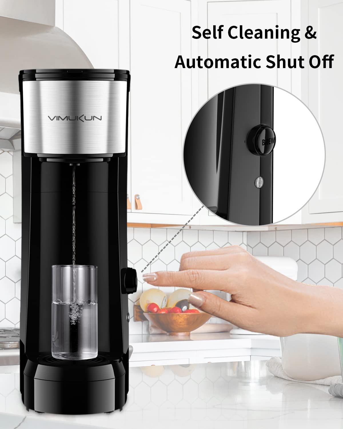 Single Serve Coffee Maker Compatible With Single Cup Capsule - Temu