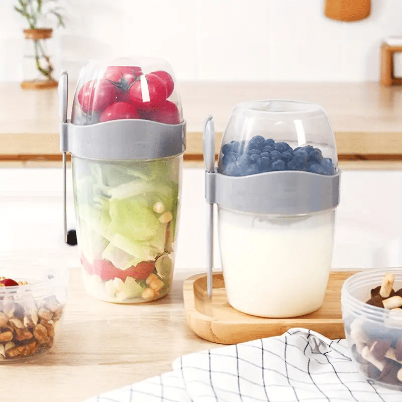 1pc Fresh Salad Cup - Keep Fit Meal Shaker Cup - BPA Free