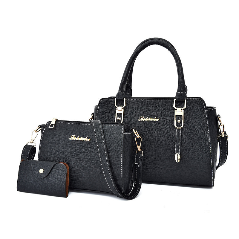 Asge Handbag for Women Tote Bag Crossbody Shoulder Bag Top Handle Satchel Purse  Work Bag Clutch Card Holder 4pcs Set 